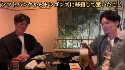 Q.ソフトバンクから中日ドラゴンズに移籍して驚いたことは？ → 中日・上林誠知が明かす | ドラ要素＠のもとけ