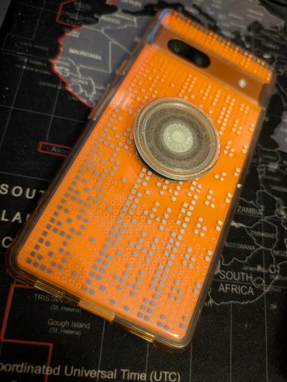 A limited edition Casemate case for the 7a is also included, with a Popsocket attached.