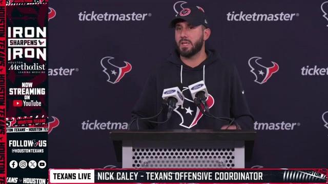LIVE: The Houston Texans address the media