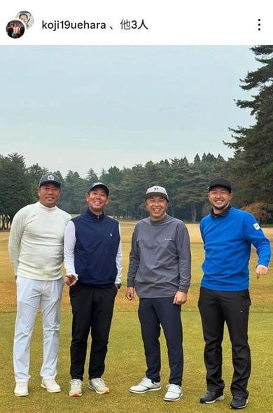 ジャイアンツvsスワローズvsマリーンズ　上原浩治が元プロ野球選手4人のゴルフ対決を投稿 「めっちゃ楽しかったなぁ～」（ゴルフ総合サイト ALBA Net） - Yahoo!ニュース