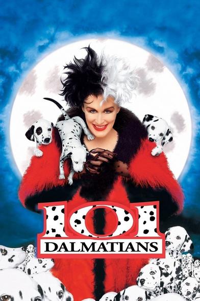 Movie poster for 101 Dalmatians