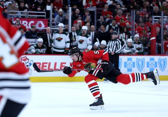 Chicago Blackhawks lose 4-3 to the Minnesota Wild in overtime – Chicago Tribune