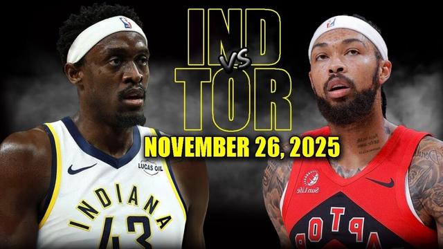 Toronto Raptors vs Indiana Pacers Full Game Highlights - November 26, 2025 | NBA Season