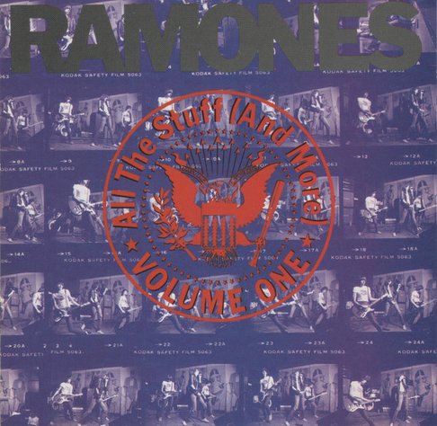 Cover art of the Ramones' "All the stuff and more"