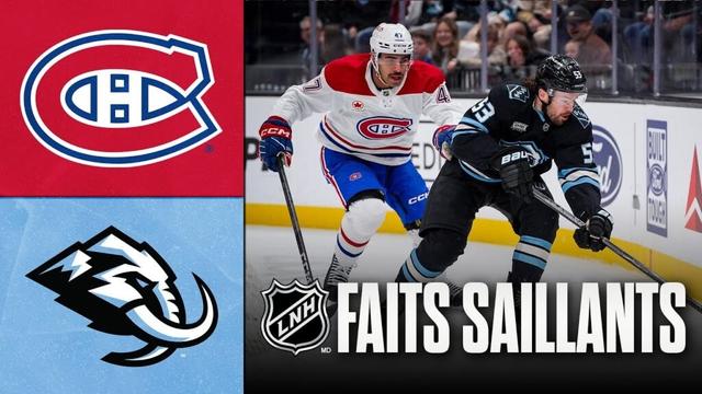 Canadiens vs Mammoth | Faits saillants