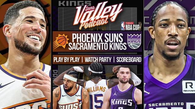 Phoenix Suns at Sacramento Kings | LIVE Reaction | Scoreboard | Play By Play | Postgame Show
