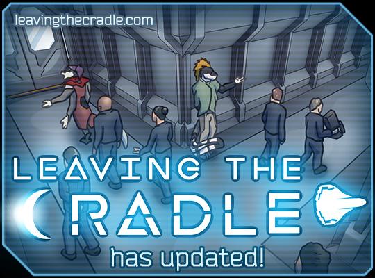 Leaving the cradle webcomic update teaser image