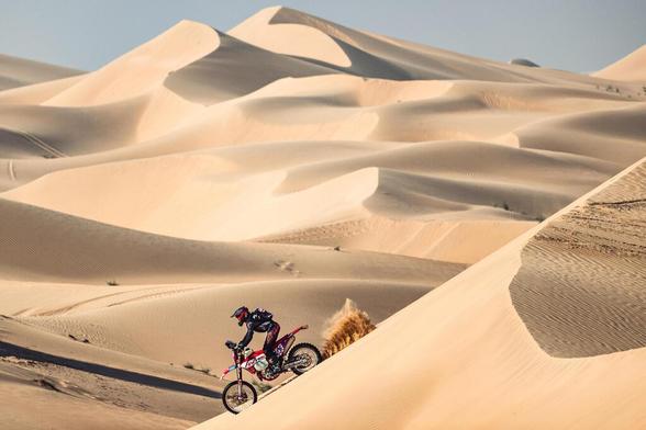 Sand dunes, solo racing, and a beautiful existence in moto racing.

At the UAE’s Baja World Cup, Alona Ben Natan races solo, carrying a message shaped by resilience, loss and a belief that human connection can survive even when governments clash.

- https://www.ynetnews.com/sport/article/hybhs5dlwg