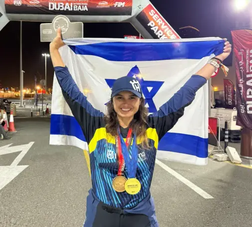 Sand dunes, solo racing, and a beautiful existence in moto racing.

At the UAE’s Baja World Cup, Alona Ben Natan races solo, carrying a message shaped by resilience, loss and a belief that human connection can survive even when governments clash.

- https://www.ynetnews.com/sport/article/hybhs5dlwg