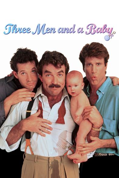 Movie poster for 3 Men and a Baby