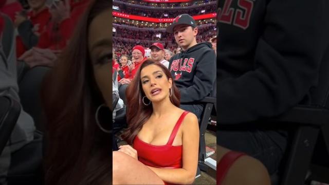 NBA Reporter Interviews Fan - United Center #nba #nbahighlights #chicagobulls #funnyshorts #funny