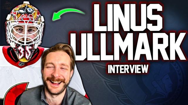 Linus Ullmark Talks Senators Playoffs, His Season & Olympic Dreams