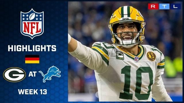 Thanksgiving Football | Green Bay Packers at Detroit Lions | 🇩🇪 NFL Highlights | RTL Sport