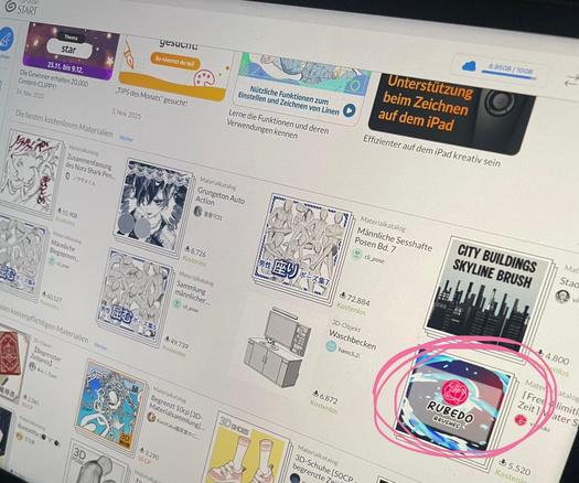 Clipstudiopaint brushes overview