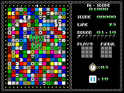 A screenshot from "Where Is It?" by Ricco59 - made with devkitSMS