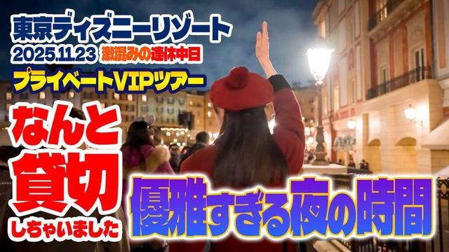 超豪華!! プライベートVIPツアーに参加 Vol.4  |  東京ディズニーリゾート