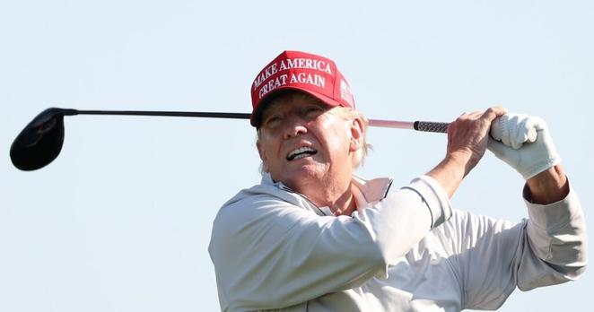 Donald Trump, 79, Derails Troop Call With Bonkers Rant About His Golf Record