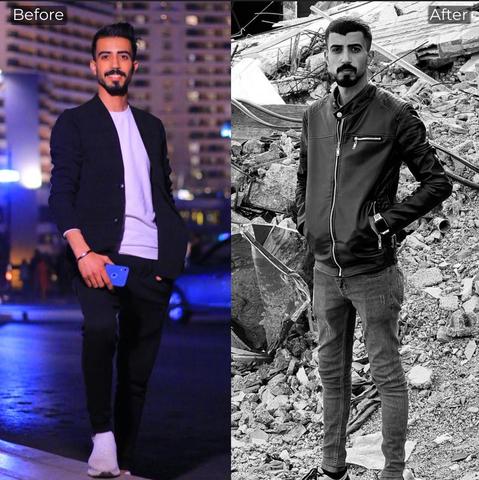 Mosab before and after the war