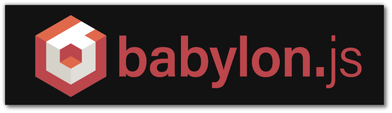 🕶️ The engine logo 

📚️ Babylon.js is a libre, multi-platform, powerful, yet simple game and rendering engine, integrated into a JavaScript framework. It offers tons of rendering features (procedural geometry, global illumination, Gaussian Splatting, ...), support for texture decals, a new greased line system, an advanced animation system, an advanced ground projection system, Ragdoll physics, the full WebXR specification, the Apple Vision Pro system (augmented reality glasses with integrated cameras), and the full glTF specification.
