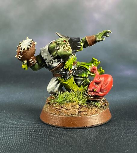 Orc Thrower and Ball Squig