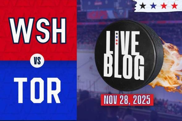 Live updates: Washington Capitals vs Toronto Maple Leafs at Capital One Arena