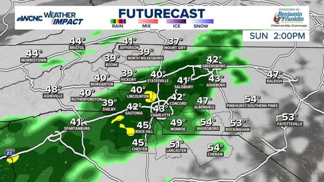 [Panovich/X] Heads ups @Panthers fans this looks chilly and damp Sunday. #KeepPounding