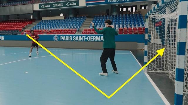 Jayden Daniels Learns Handball from an Olympian!