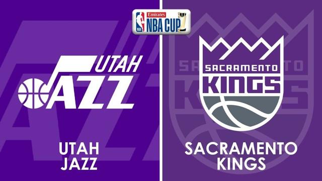 Utah Jazz vs Sacramento Kings NBA Cup Live Scoreboard