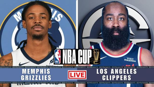 MEMPHIS GRIZZLIES VS LOS ANGELES CLIPPERS | NBA CUP LIVE TODAY | PLAY-BY-PLAY SCOREBOARD 2025