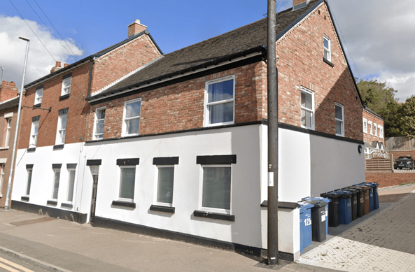 The building which previously housed The Greyhound Inn