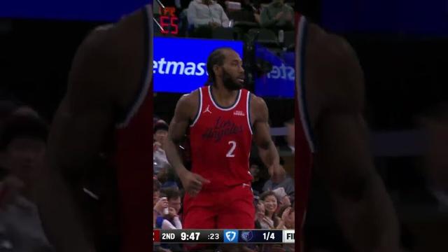 Kawhi Leonard drops 39 vs Grizzlies