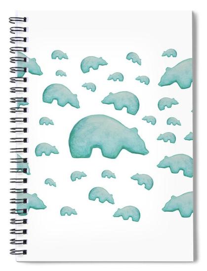 Good luck bear colony on notebook