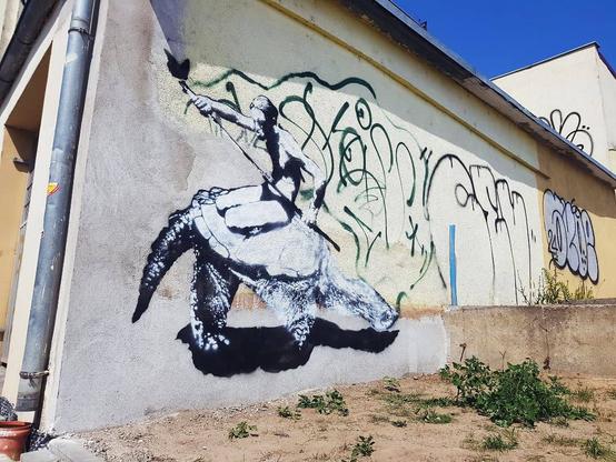 Artwork by Tom Duszynski in Gorzów Wielkopolski, Poland