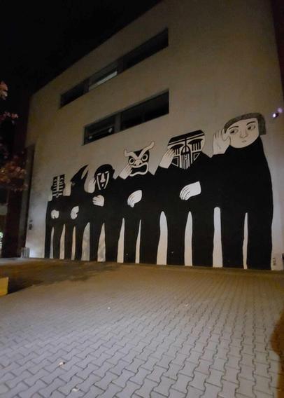 Artwork by Alicja Biala in Poznan, Poland