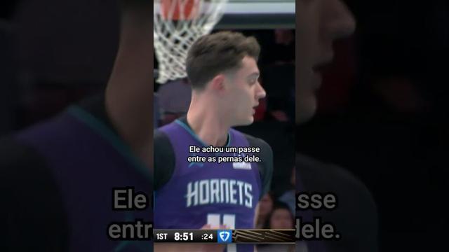 LaMelo Ball faz o IMPOSSÍVEL em quadra! 🏀 #nba #basquete