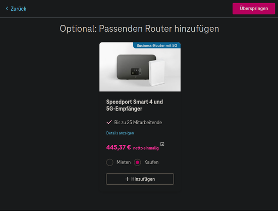 ...oder absurde €446 einmalkauf...