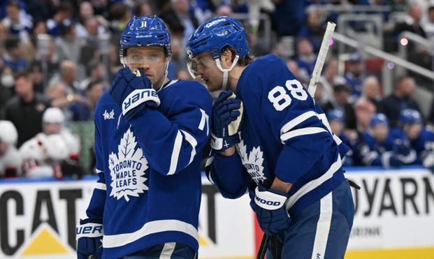 Nylander Out, Domi Scratched, Schaefer