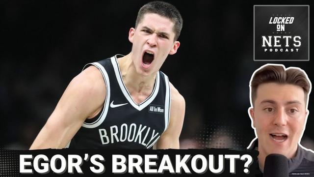 BREAKOUT: Egor Demin EXPLODES for 23 points in 2nd half of Brooklyn Nets' NEAR comeback vs. 76ers
