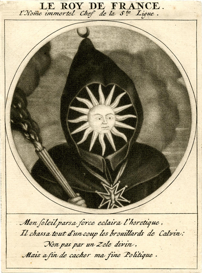 Hermetic Library Arts and Letters Parker Faceless Backstab Le Roy De France Print by Jacob Gole 1691 the British Museum Sheepshanks 6693