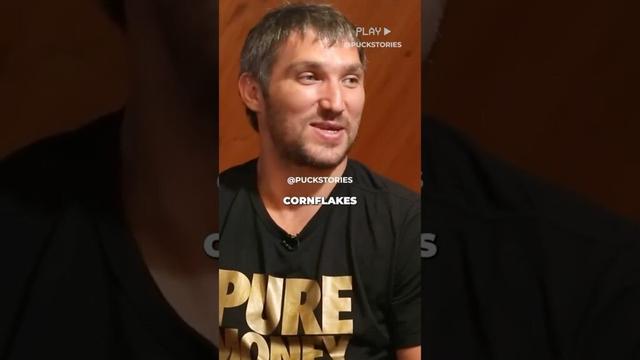 Alex Ovechkin just wanted to eat Cornflakes... #washingtoncapitals #ovechkin #nhlhistory