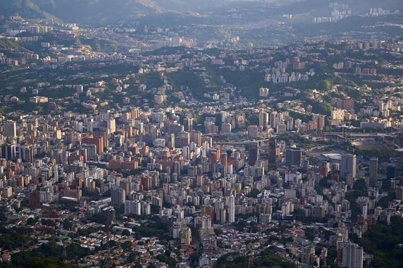Vista general de Caracas, Venezuela, el 27 de noviembre de 2025.