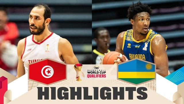 Tunisia 🇹🇳 v Rwanda 🇷🇼 | Highlights | FIBA Basketball World Cup 2027 African Qualifiers