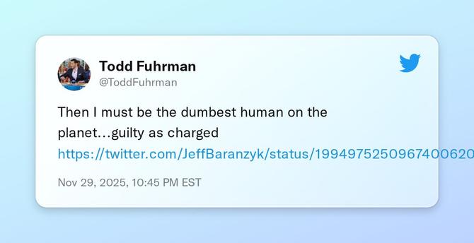 Then I must be the dumbest human on the planet...guilty as charged https://t.co/HzmdspV3zC