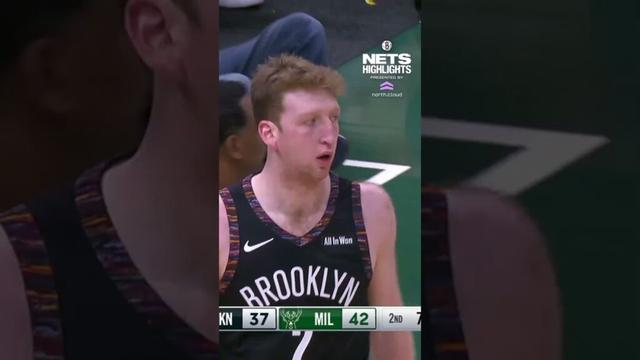Impressive night from the rook πΊ #nba #brooklynnets #dannywolf