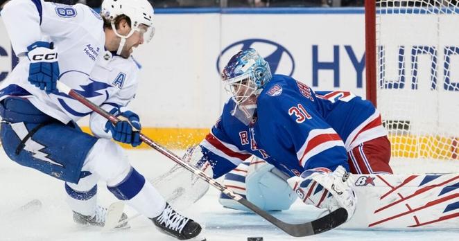 Hagel scores twice as Lightning beat Rangers 4-1 and extend winning streak