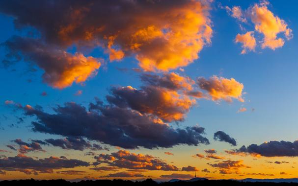 Sunset over Canberra