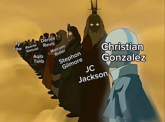 We really develop/have had the Best CBs in the league over the years😤