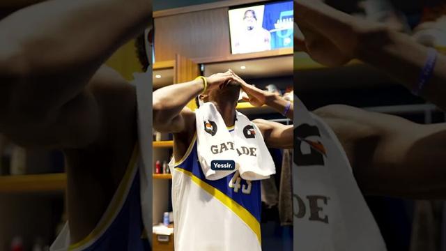 Go Inside the Locker Room After Clutch Win Over Bulls 👏