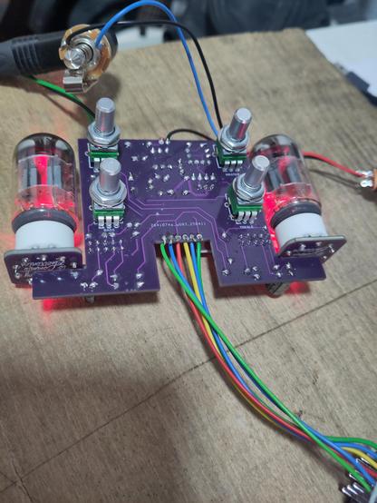 El mismo pedal de la foto anterior, pero ahora con chicha