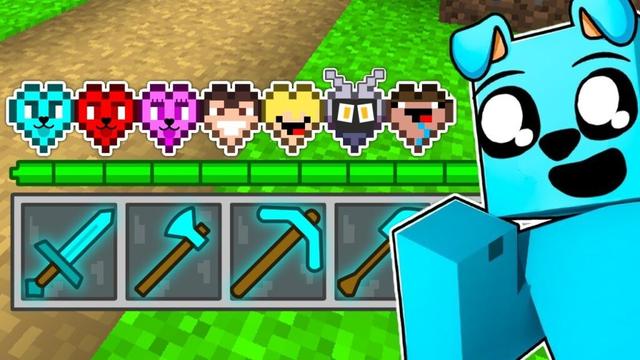 DODAŁEM *NOWE* SERDUSZKA w Minecraft 💙❤️💛